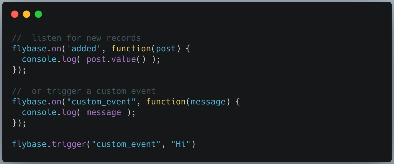Real-time sync at your fingertips